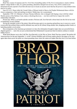 [Scot Harvath 07] • The Last Patriot